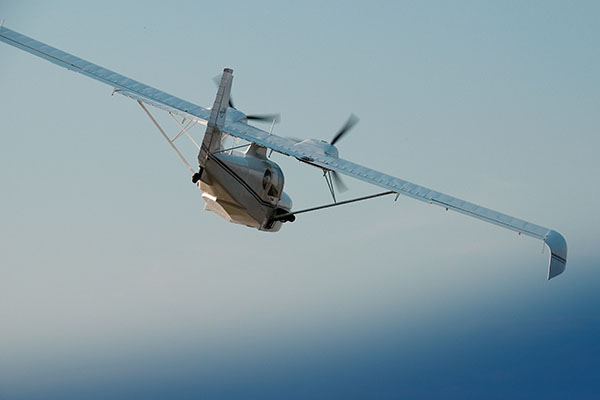 Легкий самолет малой авиации CK-12 Орион полет